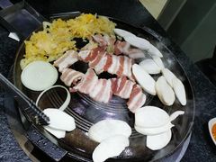 烤猪五花肉-海花锅盖烧烤店(怡馨家园店)