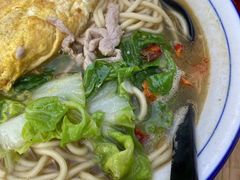 青菜肉丝面-小河无名面馆