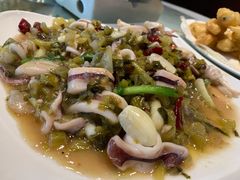 酸菜炒鱿鱼-温岭人家(红花北路店)