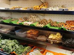 自助取餐区-万记麻辣烫国展总店