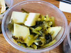雪菜笋块-牛吃草牛杂面(天一店)