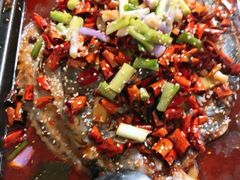 -探鱼·鲜青椒爽麻烤鱼(广州欣荣广场店)
