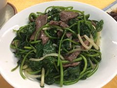 番薯叶炒牛肉-海鲜街菜馆(海珠南路店)