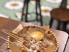 夜市炭火烤猪颈肉-曼谷食堂·泰国家庭料理(丹桂路店)