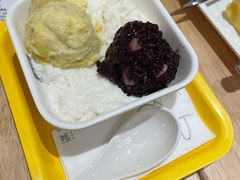 黑糯米榴莲白雪-满记甜品(苏州中心店)