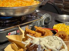 炸鸡翅一半一半-富乐满韩国正宗炸鸡韩国料理(虹泉路店)