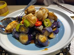 紫山茄拌扇贝-味莊·青岛菜(石老人店)