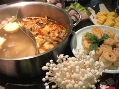 鲜牛杂鸳鸯锅-左庭右院鲜牛肉火锅(南通CBD大有境店)