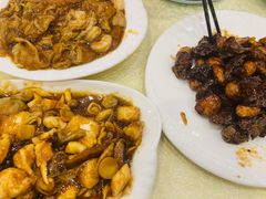 虾仁独面筋-奥华餐厅·老张记(台基厂店)