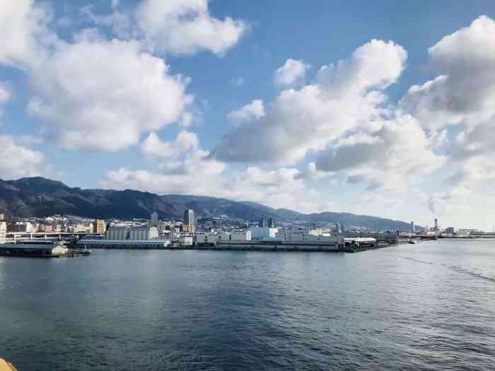 大阪南港海滩-"跟团游,导游带过来,这里是一个免税店.买.