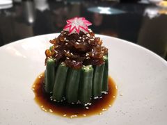 海蜇秋葵-莹珠阁·私房菜