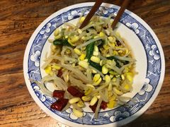 豆芽面筋-华州老碗