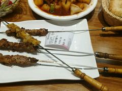 羊肉串-巴依老爷新疆美食(常营店)