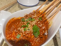 辣糊糊土豆豆皮双拼-红柳枝滩羊烧烤·银川非遗