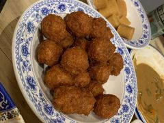 干炸丸子-左邻右舍褡裢火烧(石榴园店)