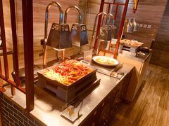 自助取餐区-北京王府井希尔顿酒店·万斯阁西餐厅