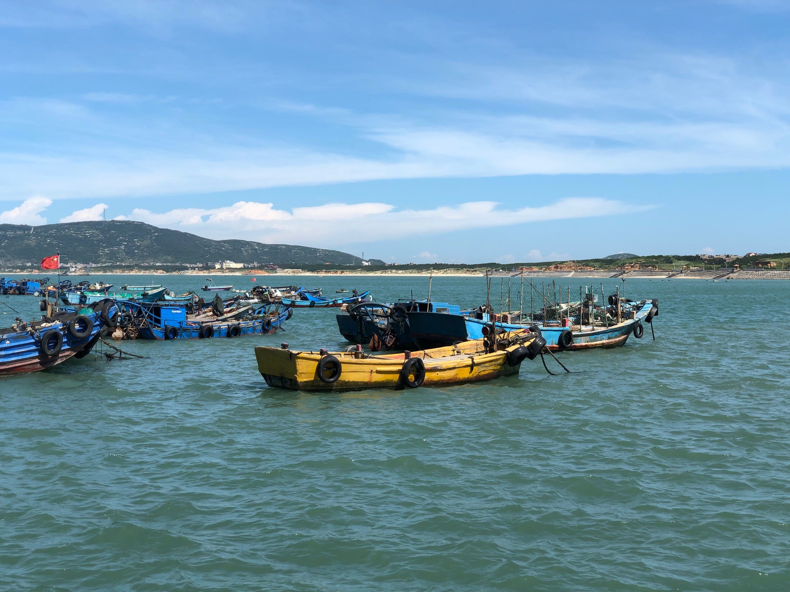 流水码头是从福州市平潭县去到东庠岛的必经码头