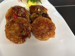 煎酿柳江莲藕饼-濮园 · 四合院餐厅