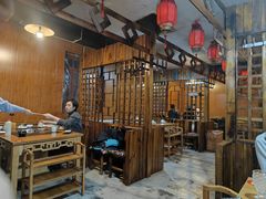 -果松木炭酸菜铜火锅·外婆参鸡汤