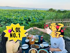 -七的湖·晚芳亭·阳澄湖农家菜·大闸蟹(莲花岛店)