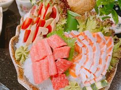 法国鹅肝刺身-简家·海鲜盛宴(下沙店)