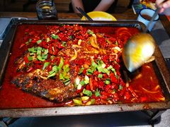 -探鱼·鲜青椒爽麻烤鱼(天河优托邦店)