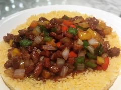 金沙牛肉泰米饭-雀蓝川菜(奥体广场店)