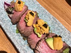 海胆炙烤牛肉卷-慢走(甜水园店)