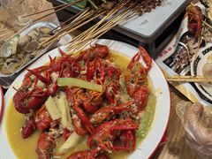 -東豫狼鲜货烧烤. 碳火烤鱼. 小龙虾(上海首店)