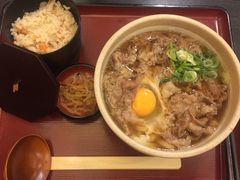 牛肉乌冬定食-杵屋(京都ポルタ店)