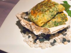蛋香小葱煎生蚝-梧桐北京烤鸭·铜锅涮肉(海岸城店)