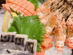 三文鱼刺身-赤坂亭M9和牛烧肉(世博源店)