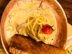 培根奶油意面-I HOLIC艾豪丽披萨(KKone店)