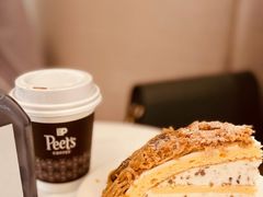经典栗子蛋糕-Peet's Coffee皮爷咖啡(德基店)