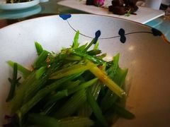 清炒芹菜-水上明月·湖景餐厅