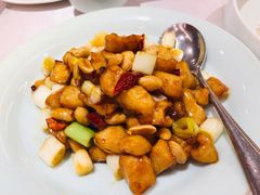 宫保鸡丁-味+新京宴·烤鸭·北京菜(创意谷店)