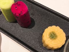芸豆糕水果拼葛仙米布丁-松鹤楼·非遗·苏帮菜(融科店)