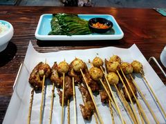 烤韭菜-舌战烧烤酒馆(三街两巷店)