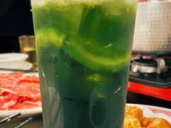 手打柠檬茶（绿）-燃计沙茶皇·香港沙茶火锅(人广旗舰店)