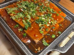 铁板包浆豆腐-绿茶餐厅(西单老佛爷店)