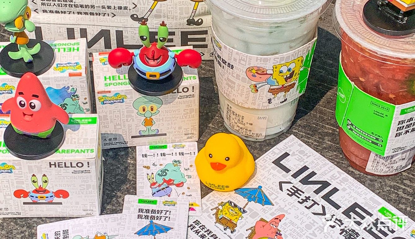 LINLEE让我集齐了海绵宝宝一大家子‼️ 