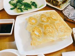 招牌素锅贴-台北楚楚园馅饼粥(虹桥南丰城店)