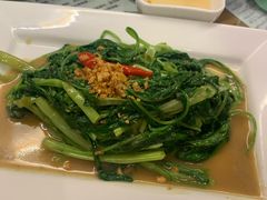 秘制虾酱炒空心菜-帕蓝·暹罗料理(曲阳店)