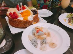 水果沙拉-爱上层楼咖啡馆(为公桥店)