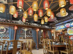 -东来菜馆•手抓海鲜家常菜•海鲜锅贴(鸽子窝店)