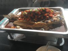 香辣烤清江鱼-鸣记脆皮烤鱼·海鲜烤鱼(三八广场店)