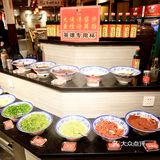 香脆长圆简直就是艺术品，免费小食有红油饺子 冰粉