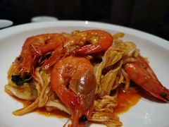 大虾烧白菜-1937青岛老味道·海肠捞饭·青岛菜(大鲍岛栈桥店)