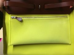 Hermes Herbag磨损加搭色 处理 -A&G奢侈品护理(万科旗舰店)