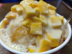 鲜芒果红豆炼乳刨冰-梁子刨冰王(鞍山西道店)